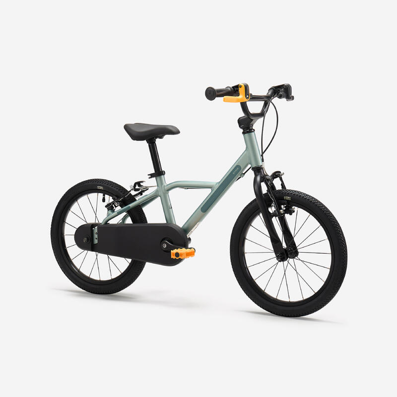 Bicicletă 16 inch 4-6 ani DISCOVER 900 Verde Copii