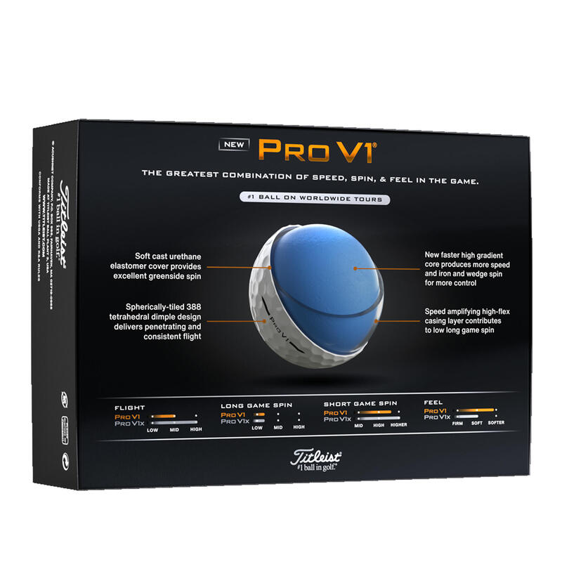 Piłki do golfa Titleist ProV1 białe x12 