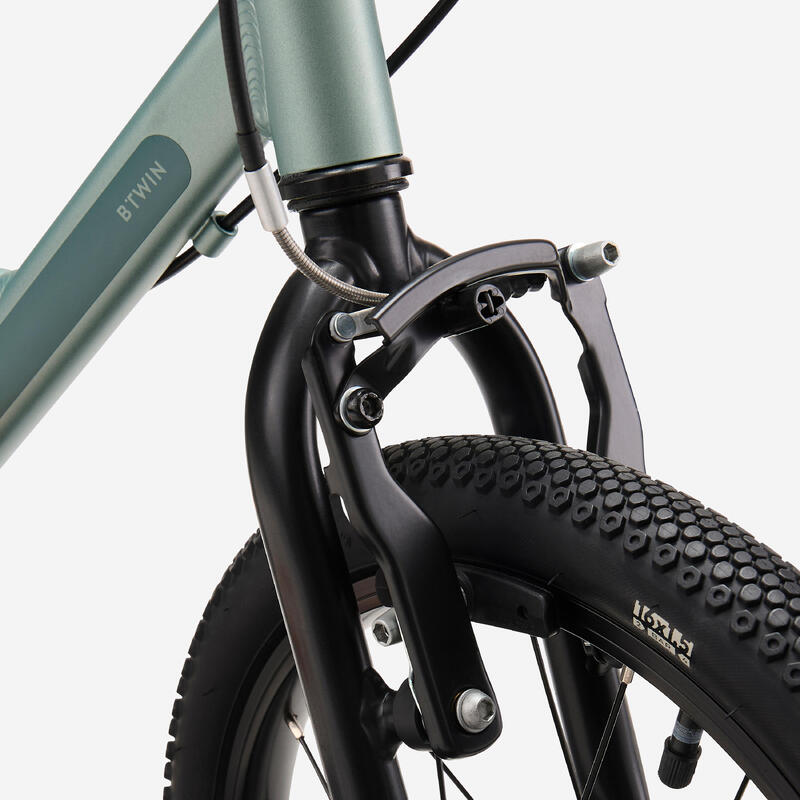 Vélo enfant 16 pouces 4-6 ans, DISCOVER 900 vert