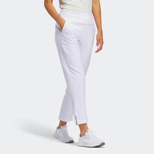 Pantalón golf mujer, adidas blanco