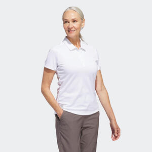 Polo golf mujer, adidas blanco