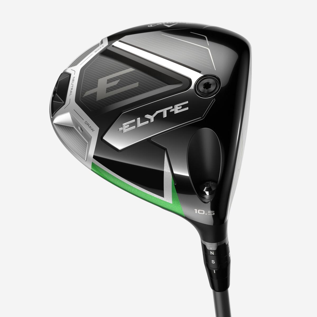 Driver golf droitier 10,5° , Callaway Elyte Regular Project X Denali Charcoal