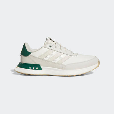 Zapatos golf hombre, adidas S2G beige verde