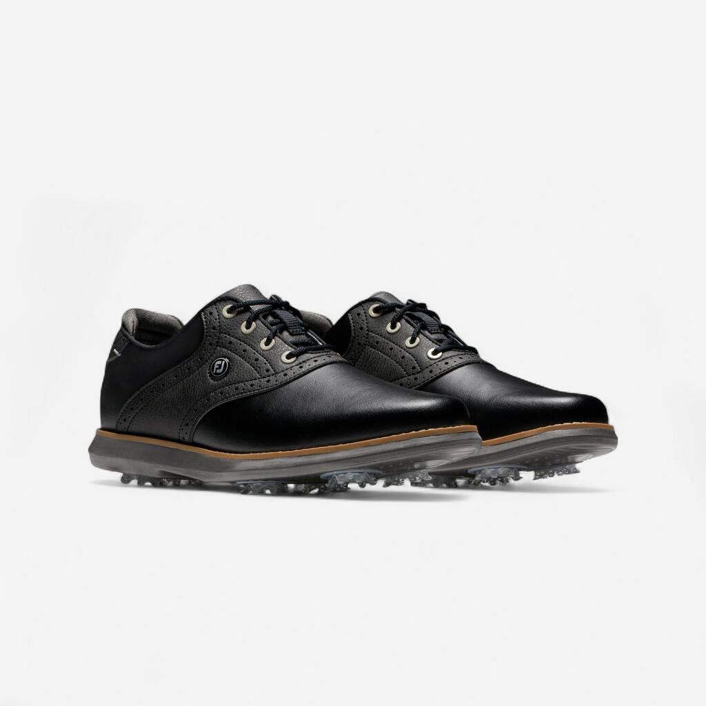 Ženski čevlji za golf, FootJoy Traditions, črni