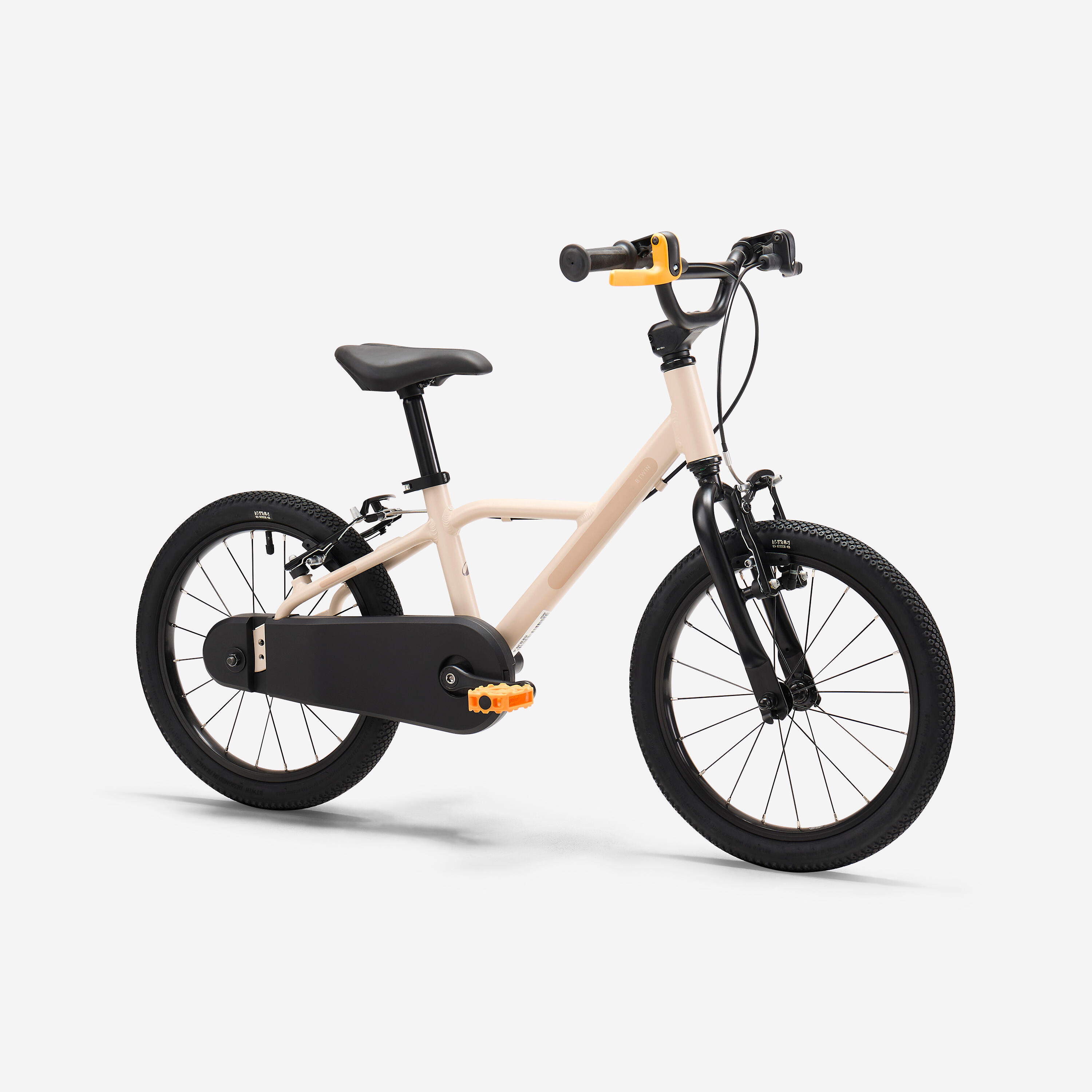 Kinderfahrrad 16 Zoll Discover 900 beige