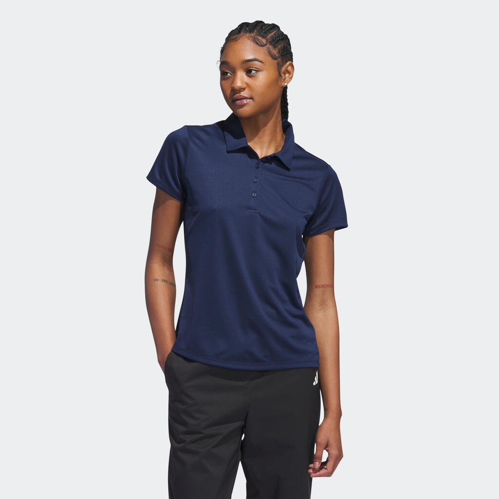 Ženska polo majica za golf, Adidas bela