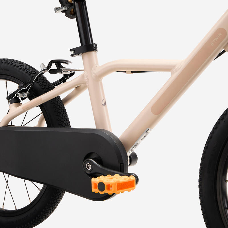 Bicicletă 16 inch 4-6 ani DISCOVER 900 Bej Copii