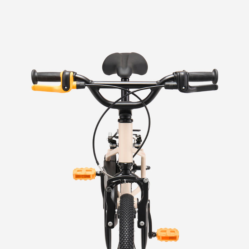 Bicicletă 16 inch 4-6 ani DISCOVER 900 Bej Copii