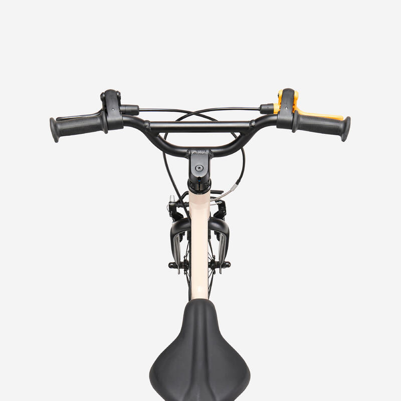 Bicicletă 16 inch 4-6 ani DISCOVER 900 Bej Copii