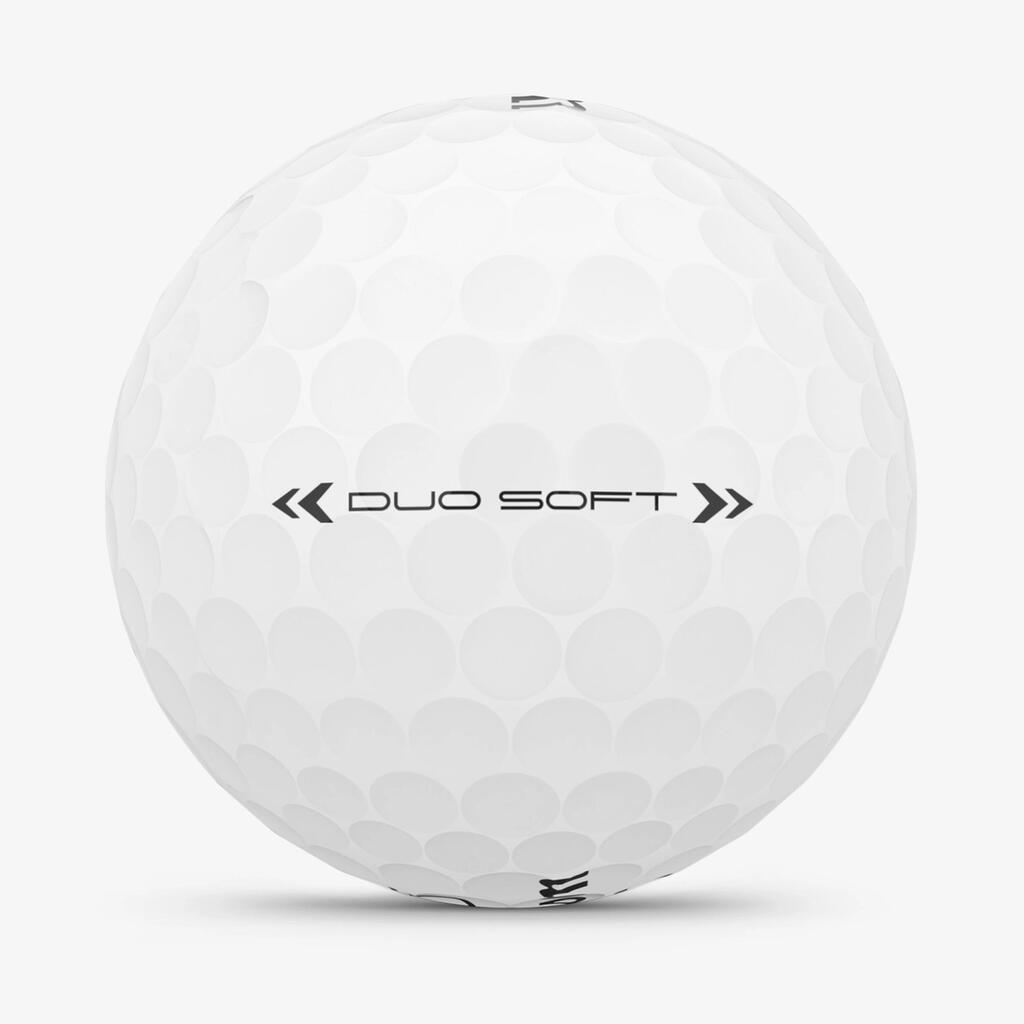 Bele žogice za golf Wilson Duo soft(komplet 12 žogic)