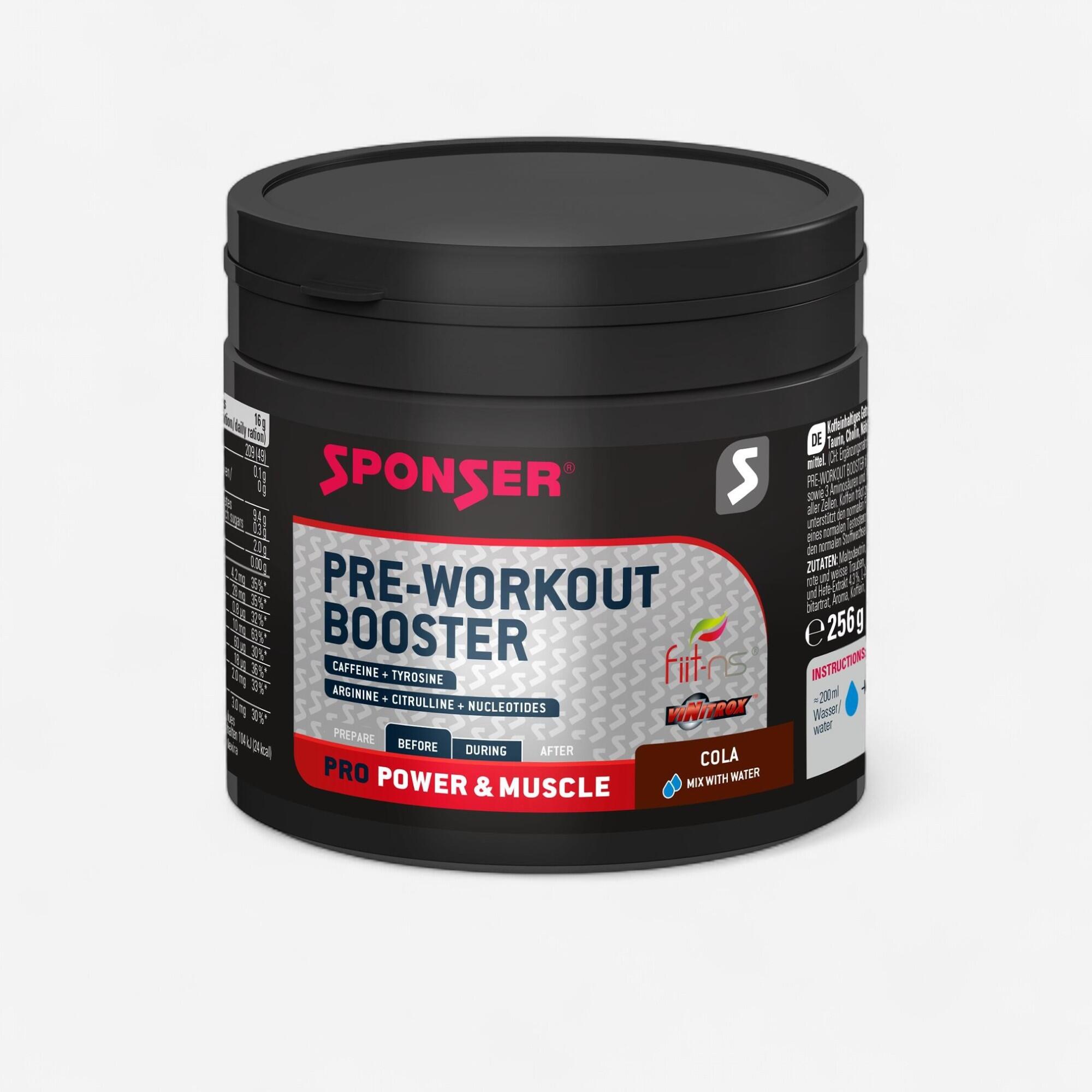 SPONSER PRE WORK OUT ALIMENTAZIONE SPORTIVA - PRE WORK OUT SPONSER COLA