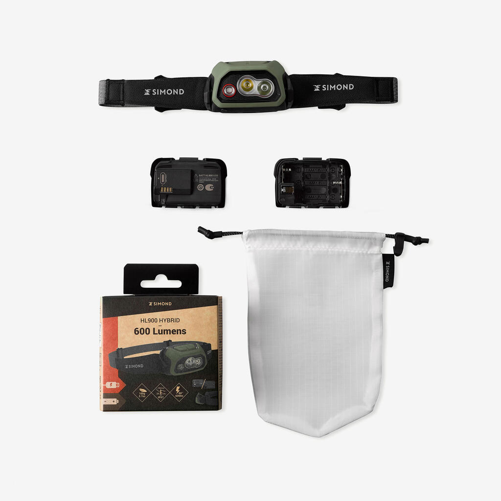 NAGLAVNA LAMPA HL900 USB V3