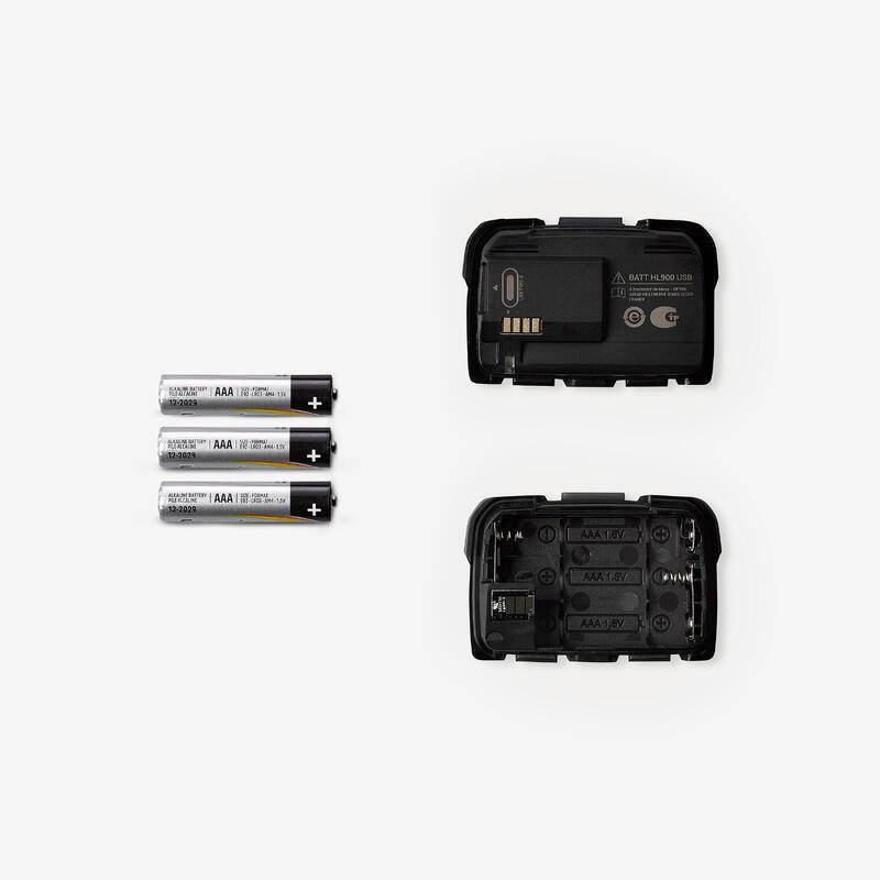 Lanternă Frontală Reîncărcabilă HL900 USB V3 600 lumeni Alb