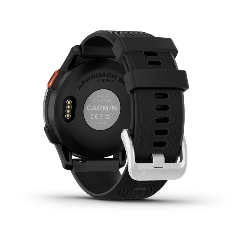 Ceas Golf Garmin S44 Negru-Argintiu