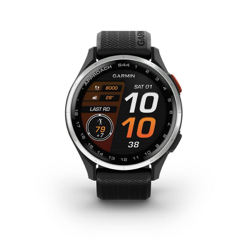 Ceas Golf Garmin S44 Negru-Argintiu