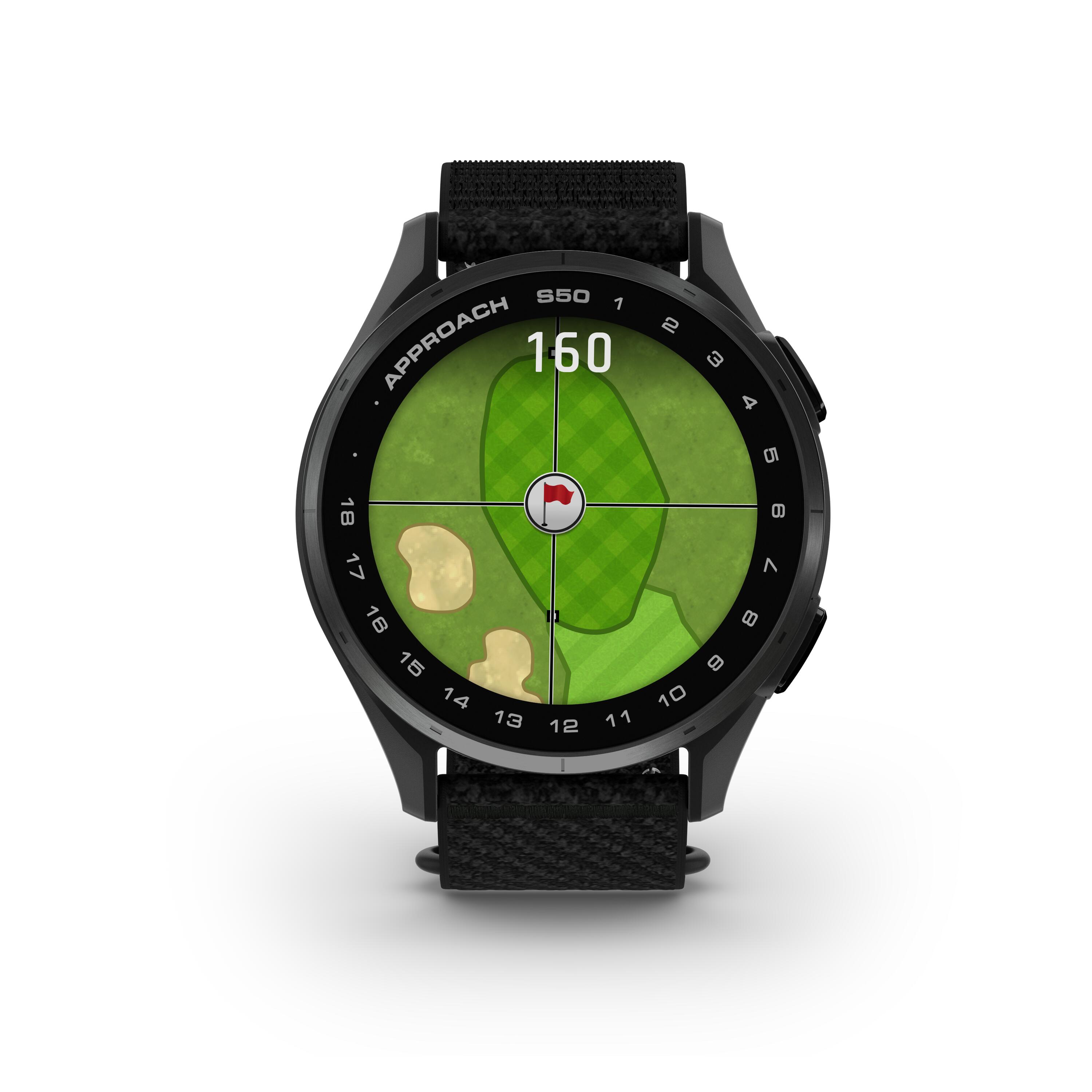 Golf GPS-Uhr Garmin Approach S50 - schwarz 7/9