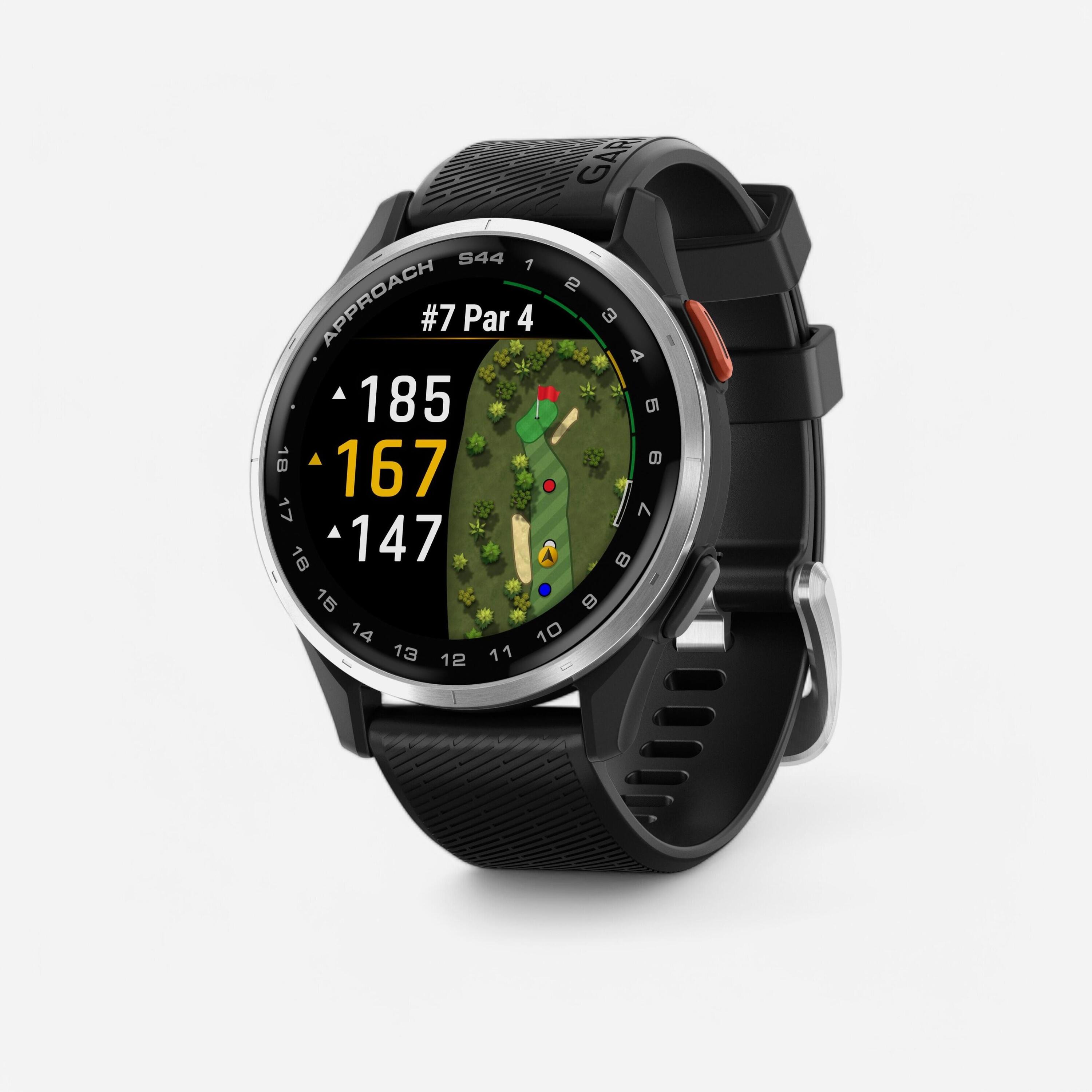 GARMIN Reloj golf Garmin S44 negro plata