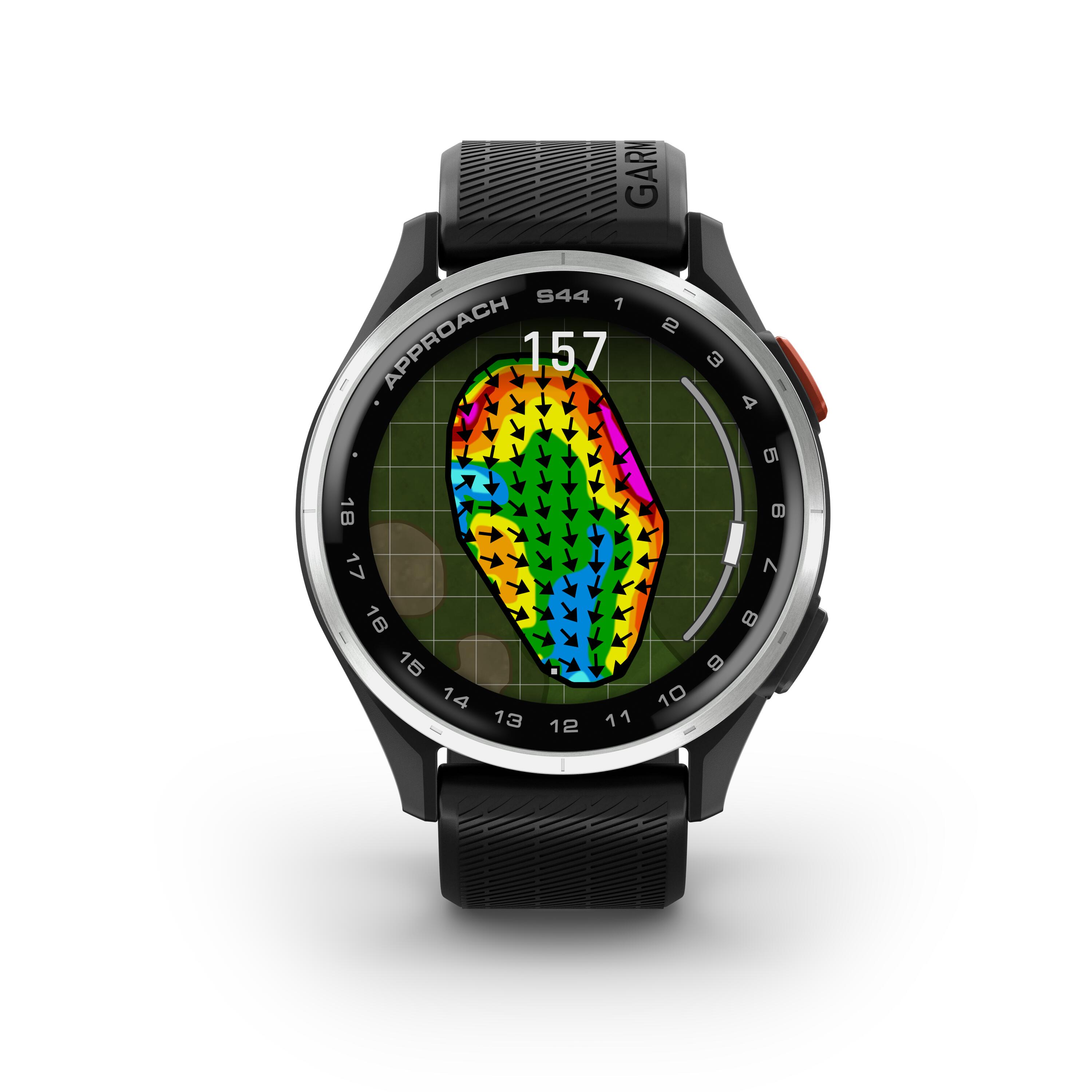 Golf GPS-Uhr Garmin S44 - schwarz/silber 3/6