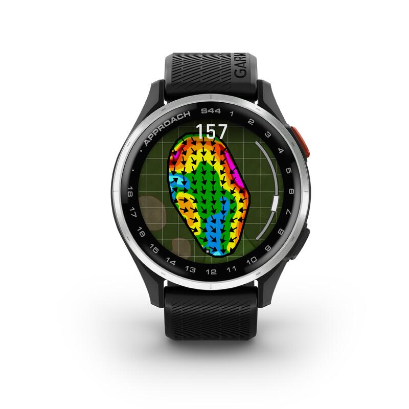 Ceas Golf Garmin S44 Negru-Argintiu