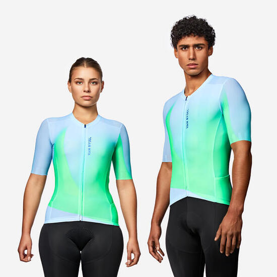 Maglia ciclismo adulto unisex Van Rysel RACER 2