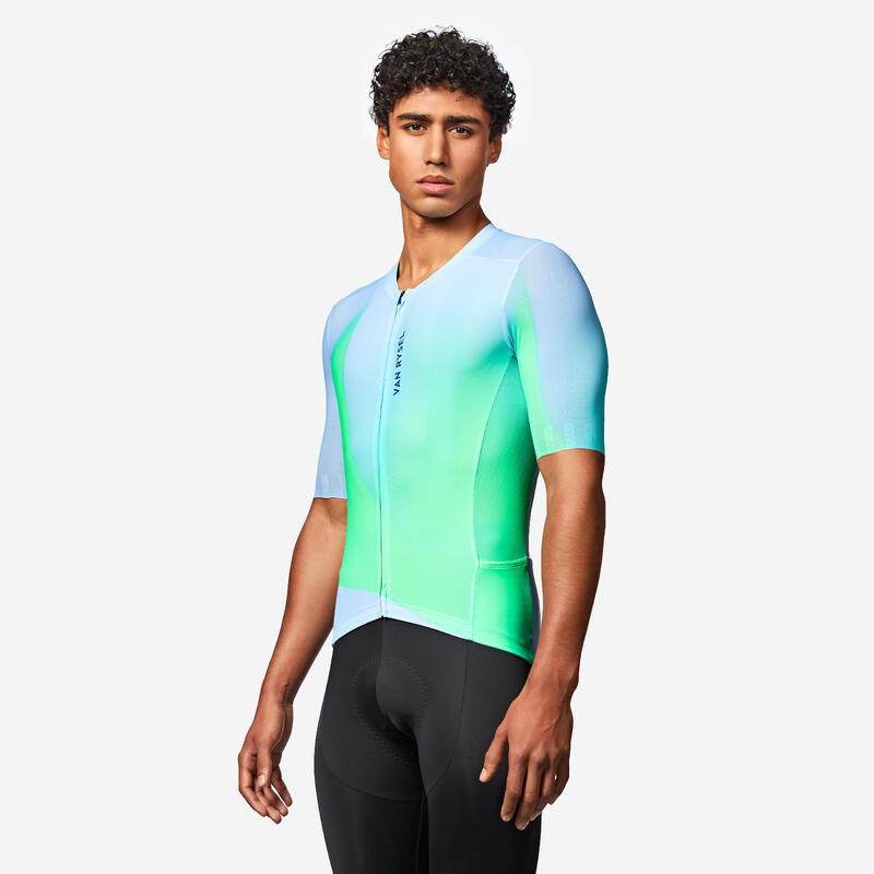Maillot de vélo route manches courtes été unisexe - RACER 2