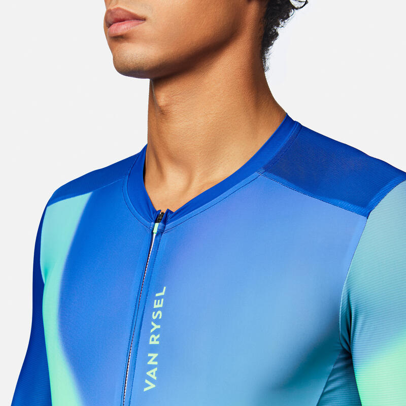 Maillot de vélo route manches courtes été unisexe - RACER 2