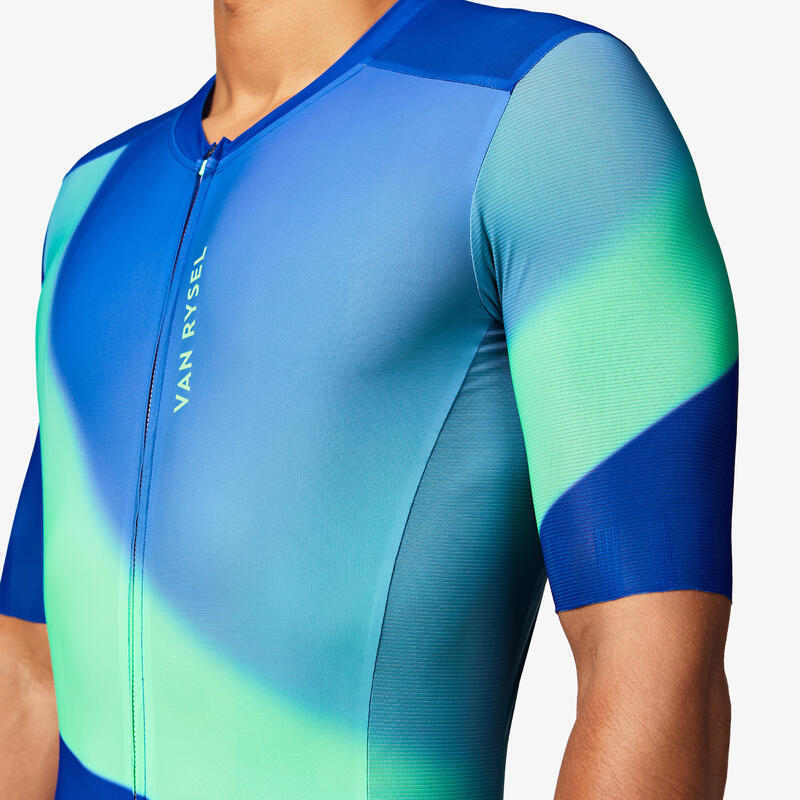 Maillot de vélo route manches courtes été unisexe - RACER 2