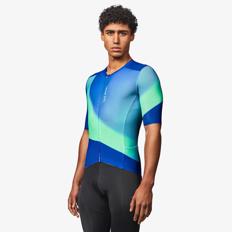 Maillot de vélo route manches courtes été unisexe - RACER 2