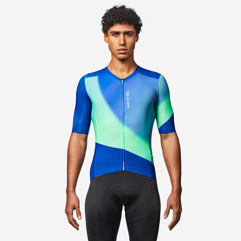 Maillot de vélo route manches courtes été unisexe - RACER 2