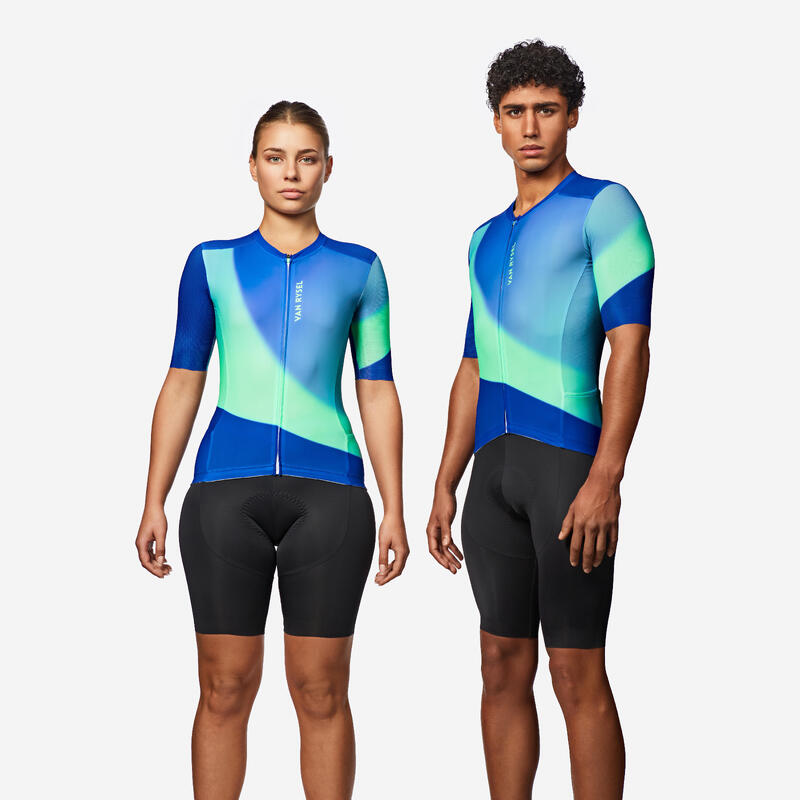 Maillot de vélo route manches courtes été unisexe - RACER 2