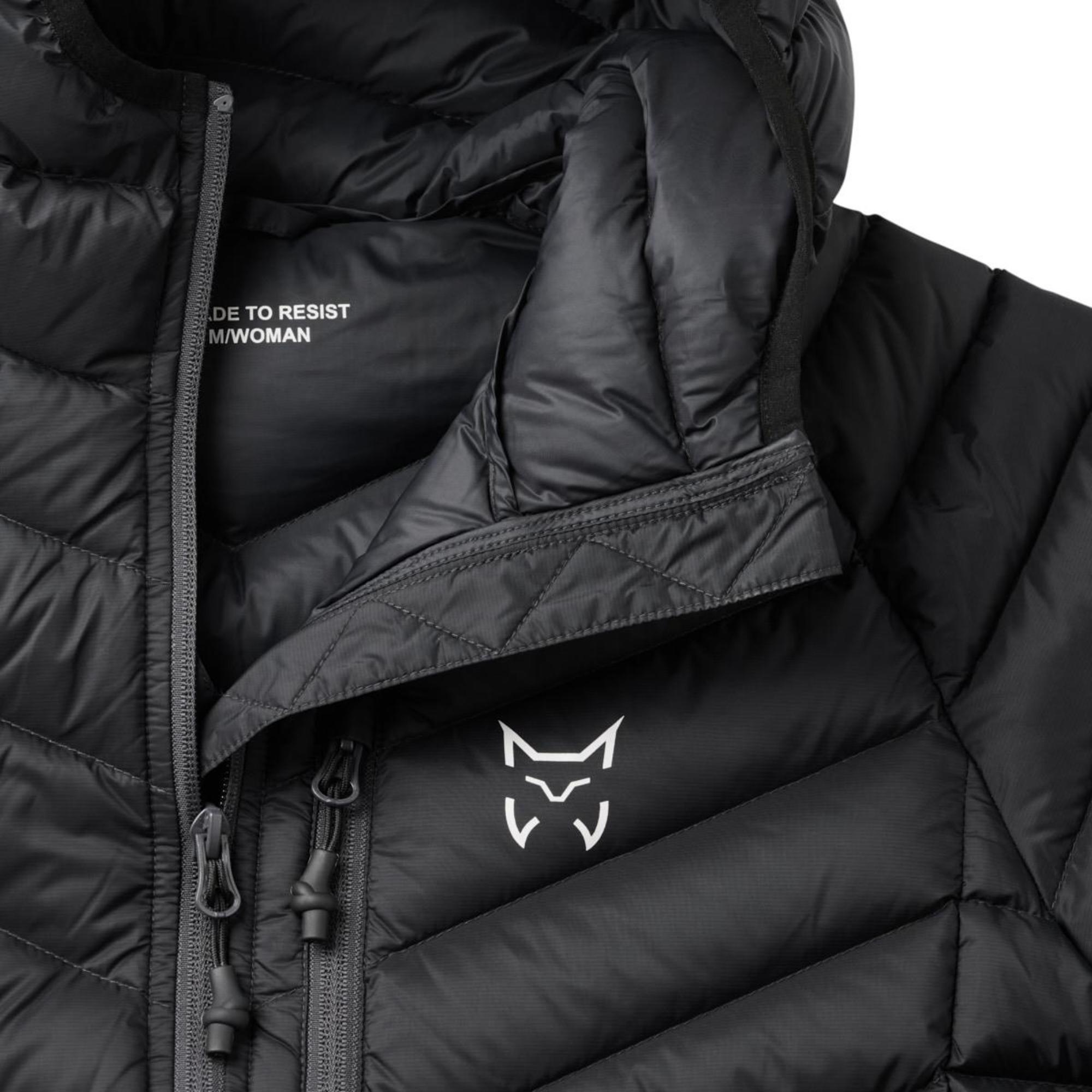 Plumífero de montaña y trekking con capucha Mujer Altus Denali J30 - CD 3/5