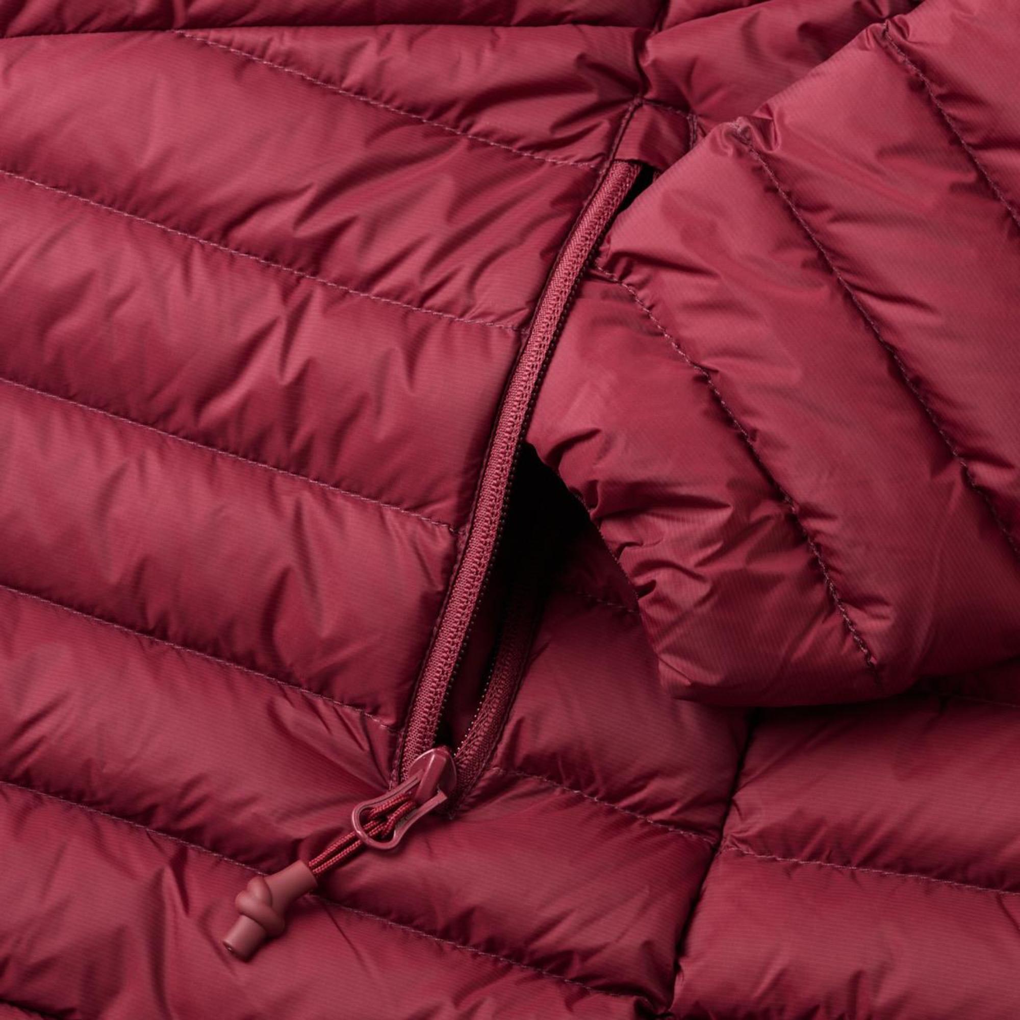 Plumífero de montaña y trekking con capucha Mujer Altus Denali J30 - CD 5/6