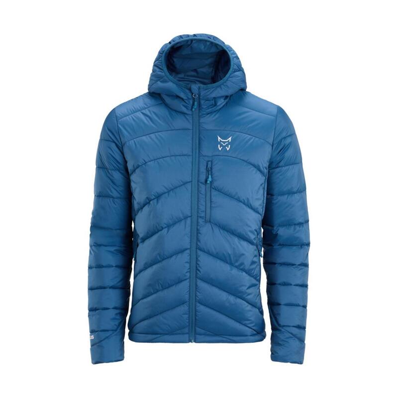 Chaqueta acolchada de montaña y trekking con capucha Hombre Altus Elbrus J30