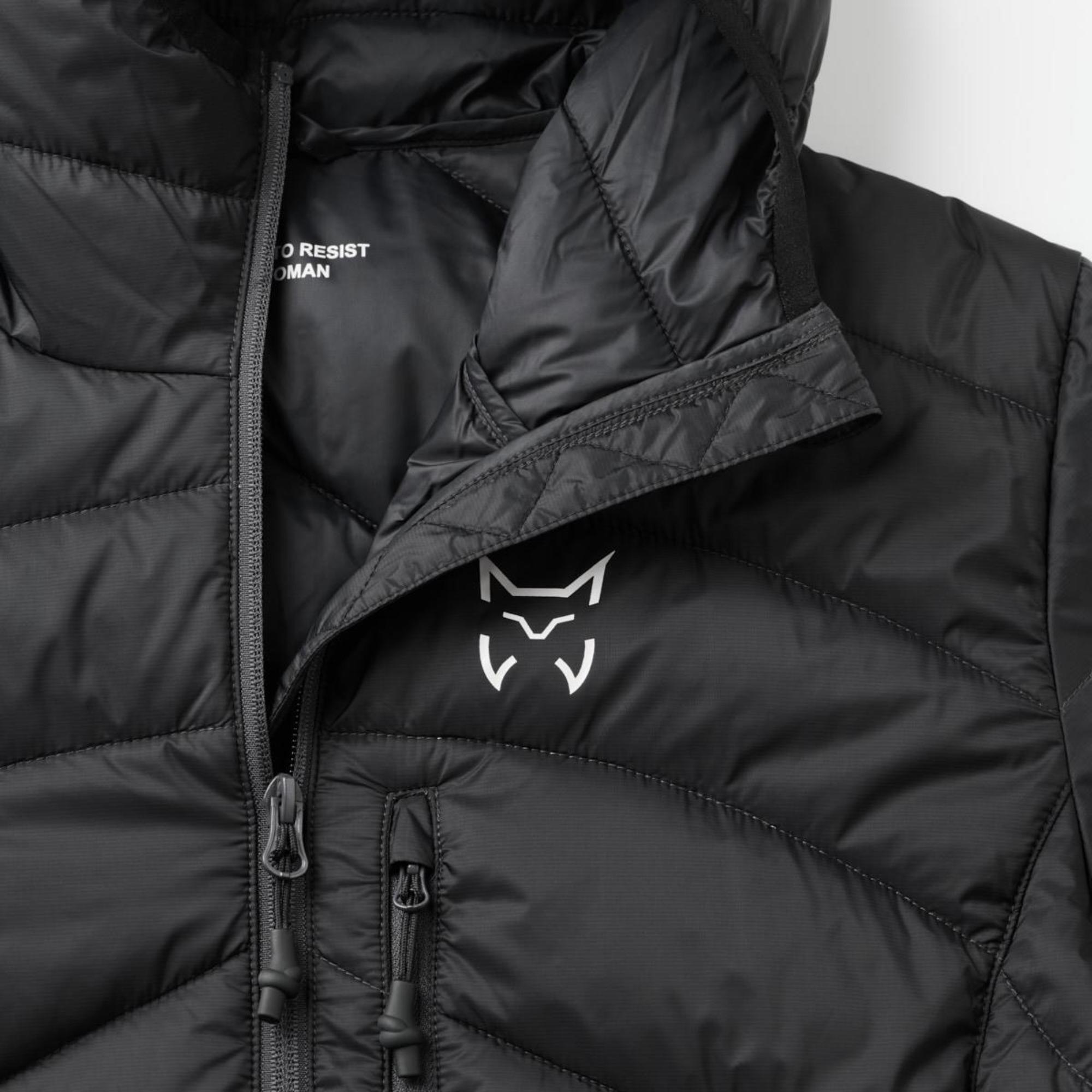 Chaqueta acolchada de montaña y trekking con capucha Mujer Altus Elbrus J30 - CD 3/5