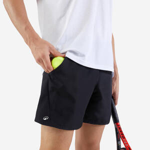 Men Tennis Shorts Quick Dry Regular Fit Black
