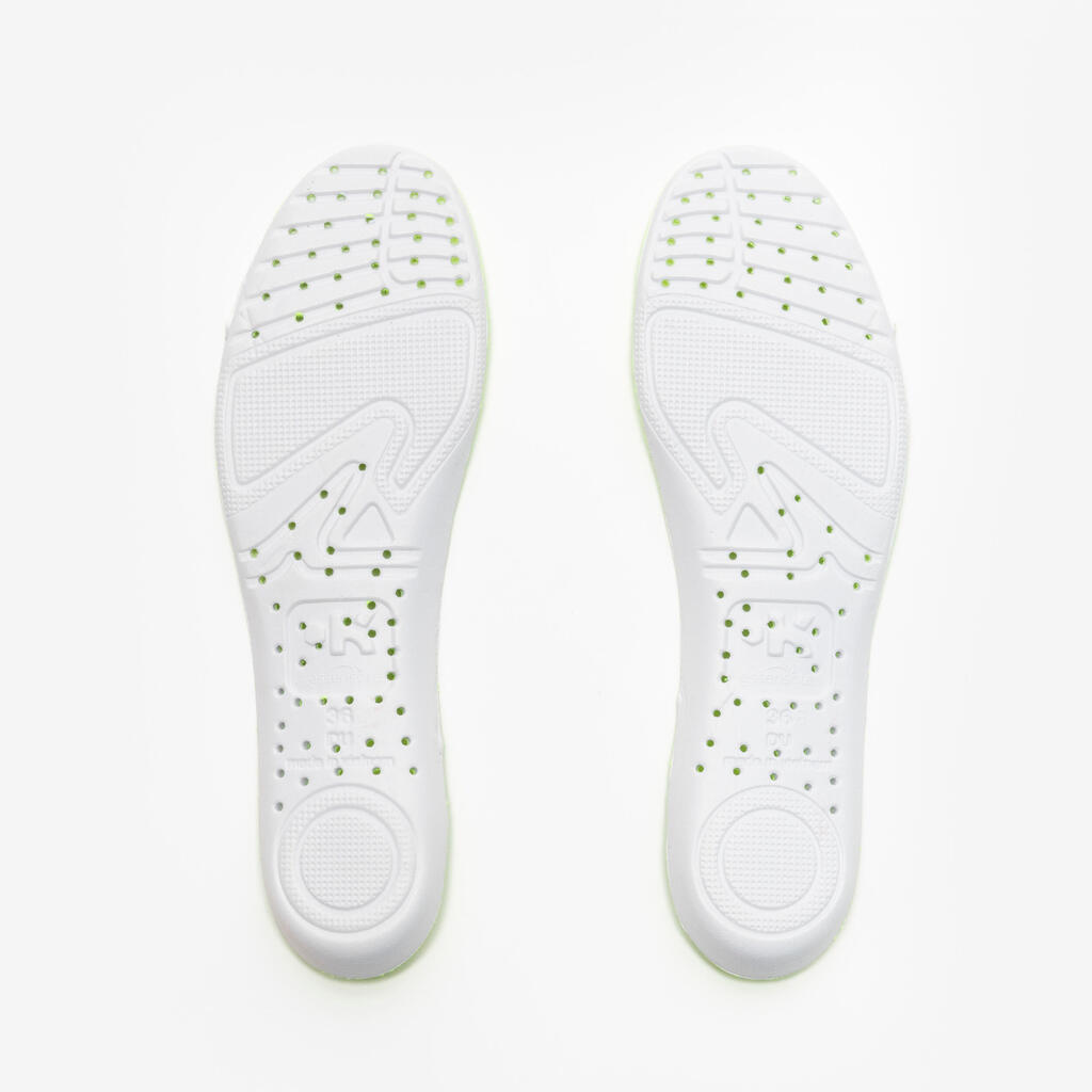 CHAUSSURES DE CHAUSSURES DE FOOTBALL VIRALTO II CUIR TF ORANGE ENFANT