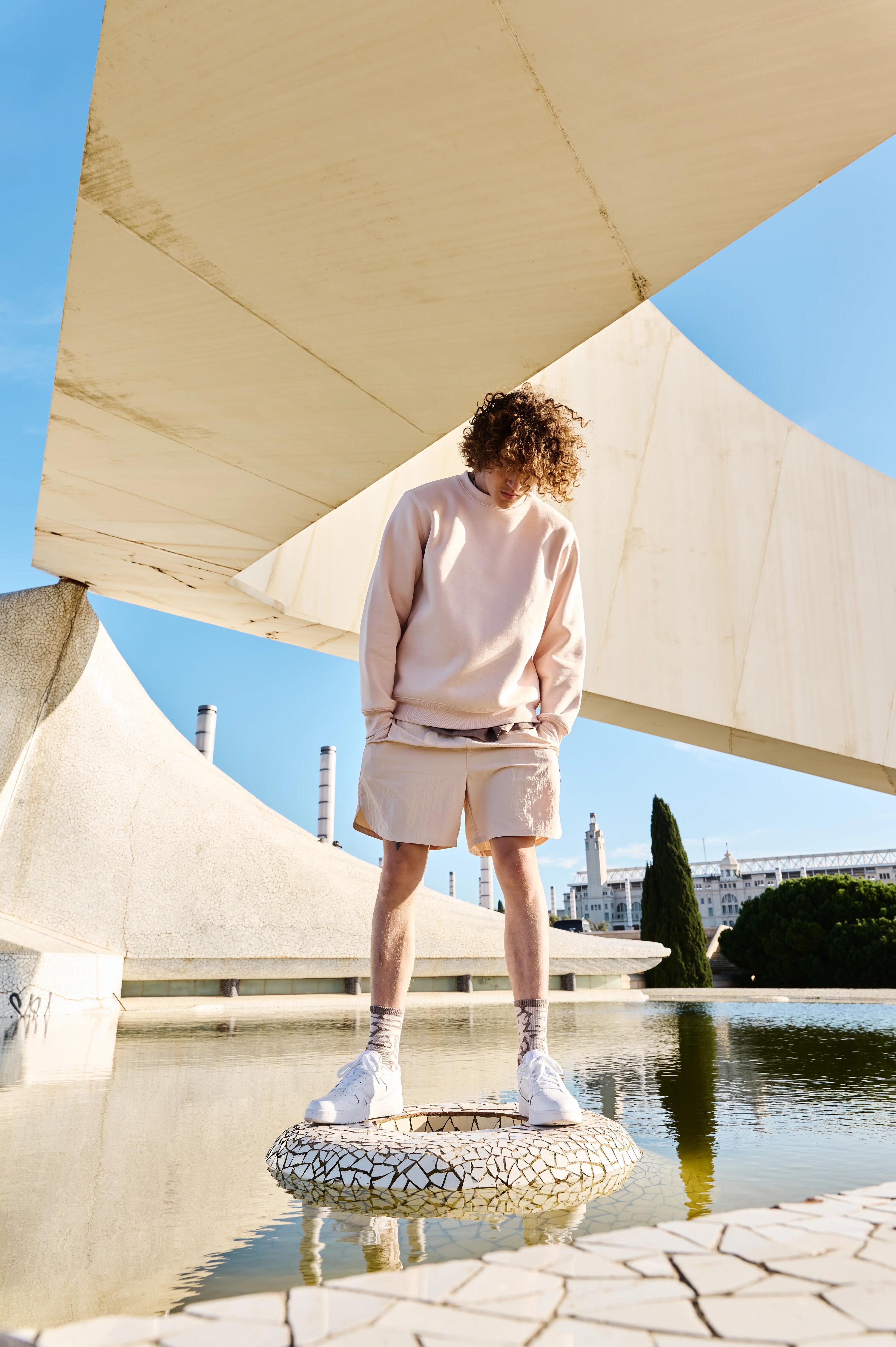 Bluză oversize Elementals Roz Unisex 17/19