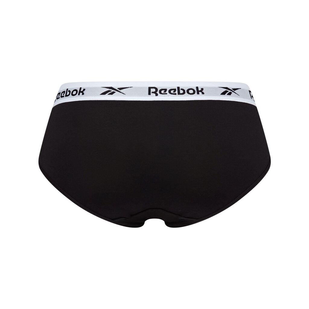 Women's Pack of 3 Knickers - Black/White/Grey