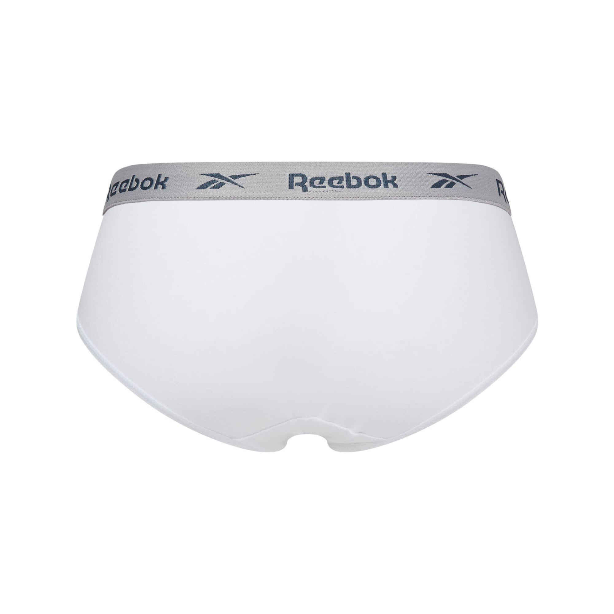 Women's Pack of 3 Knickers - Black/White/Grey 8/8