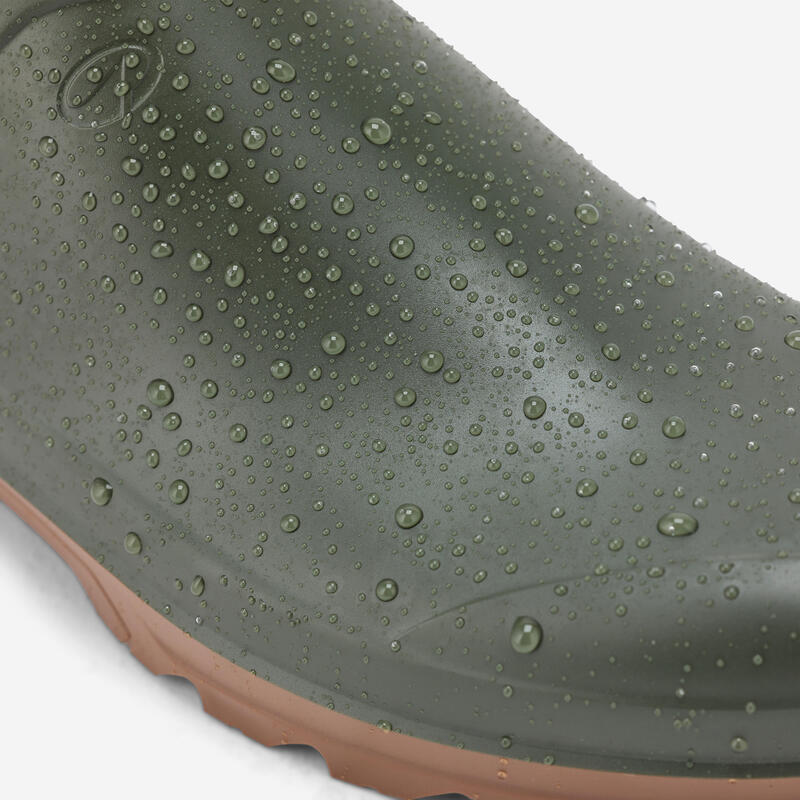 Sabot de jardin adulte Land 100 vert et marron