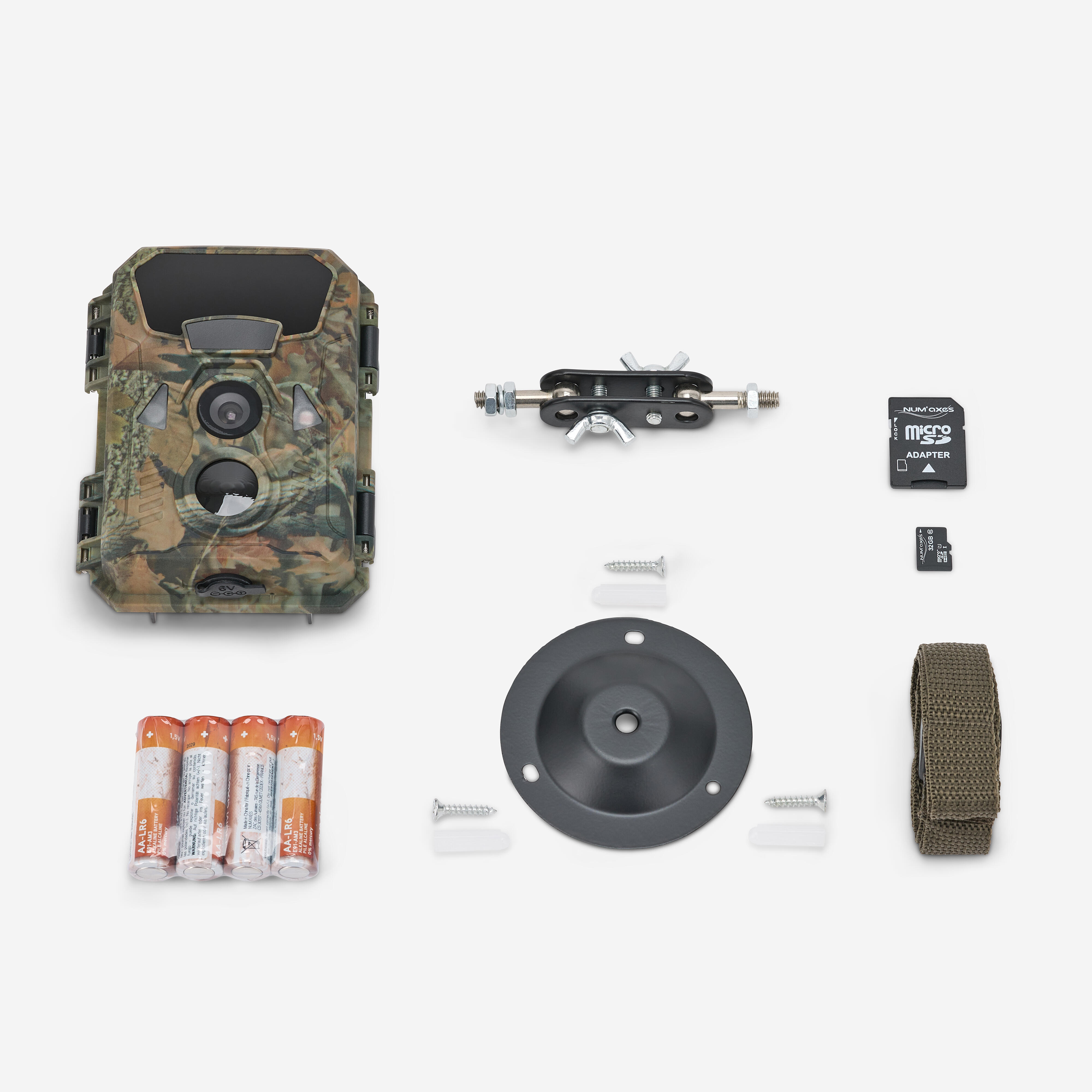 NUM'AXES Súprava Fotopasca 1066 + 4 batérie AA + SD karta 32 GB bez · záber 3