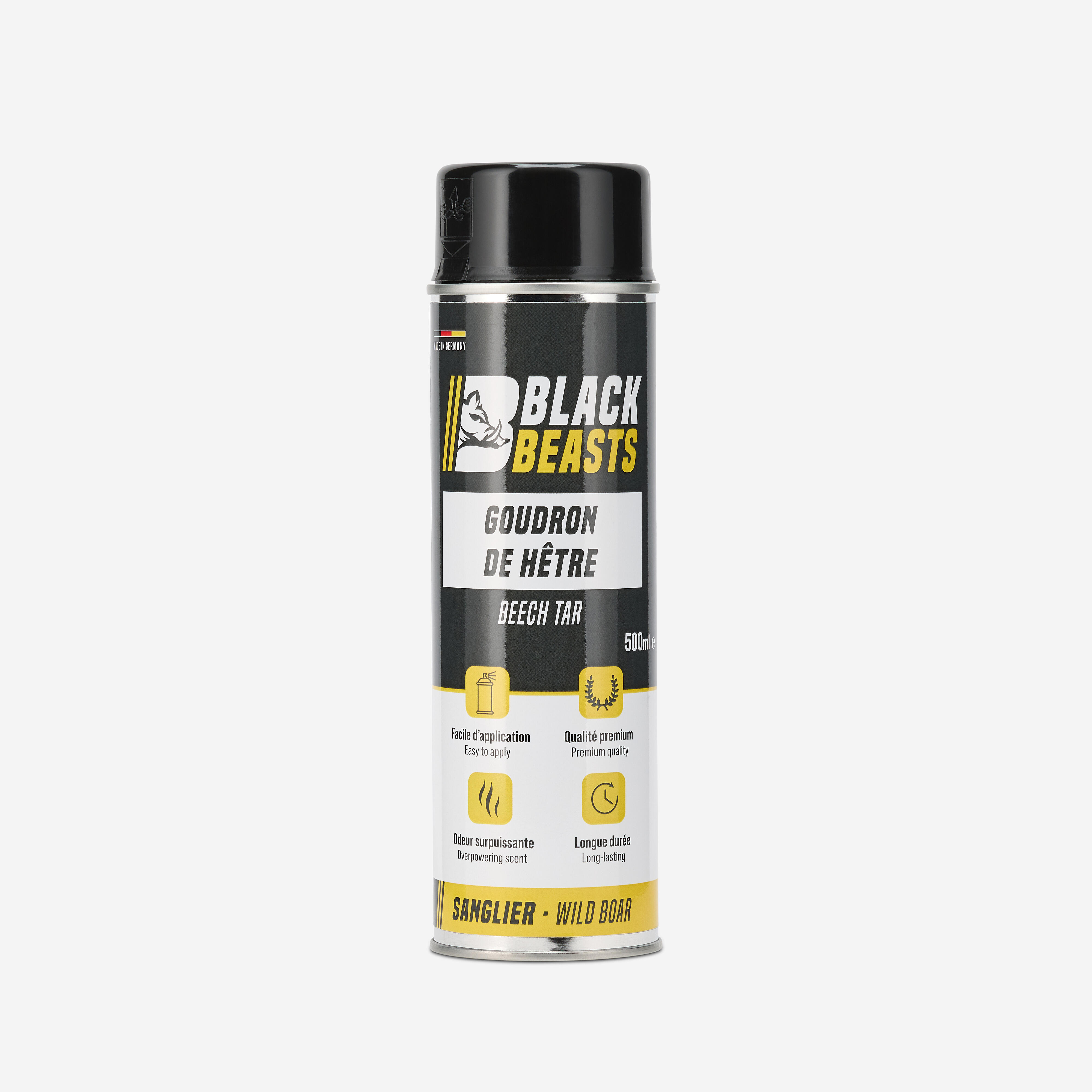 BLACK BEASTS Buchenholzteer für Wildschweine 500 ml | 03760402170615 BLACK BEASTS Buchenholzteer für Wildschweine 500 ml | 03760402170615