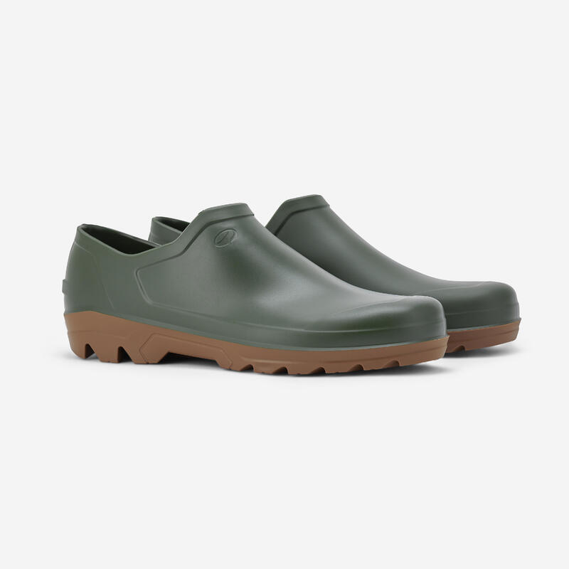 Sabot de jardin adulte Land 100 vert et marron