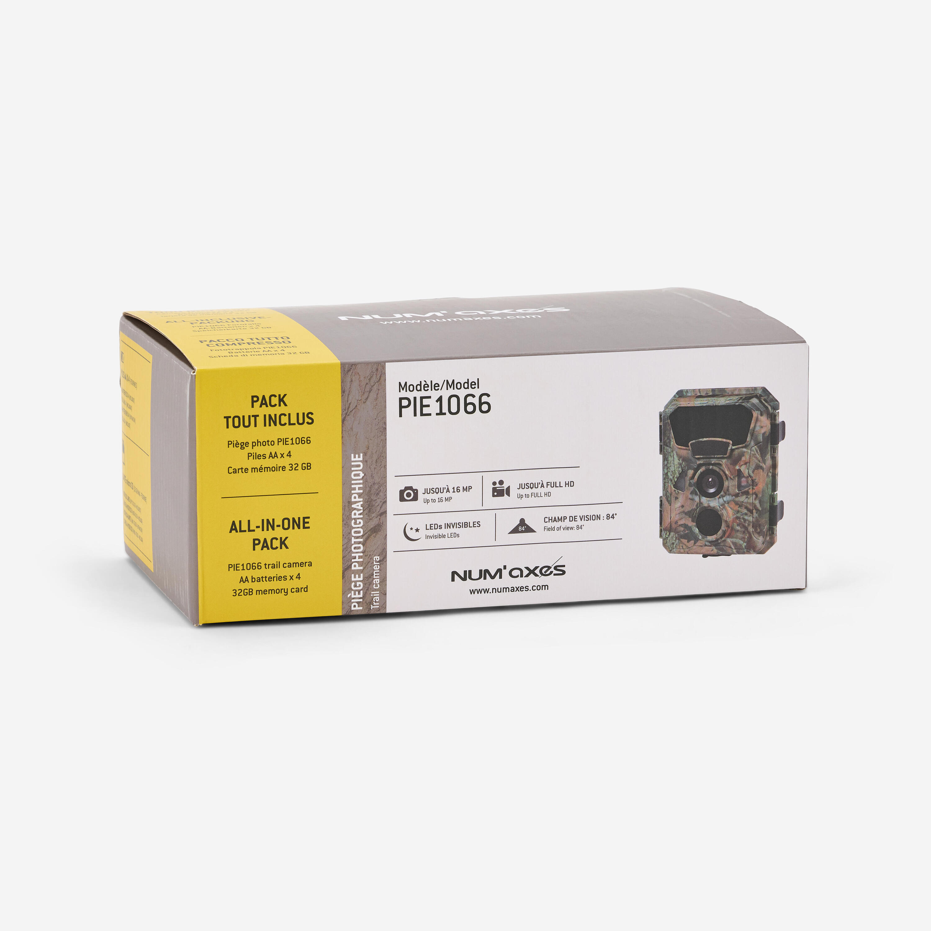 Pack Cámara Caza 1066 + 4 Pilas AA + Tarjeta SD 32 Gb 7/7