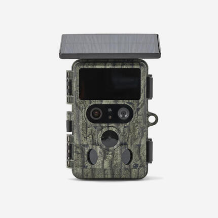 Caméra de chasse photo et vidéo PIE 1073, panneau solaire intégré