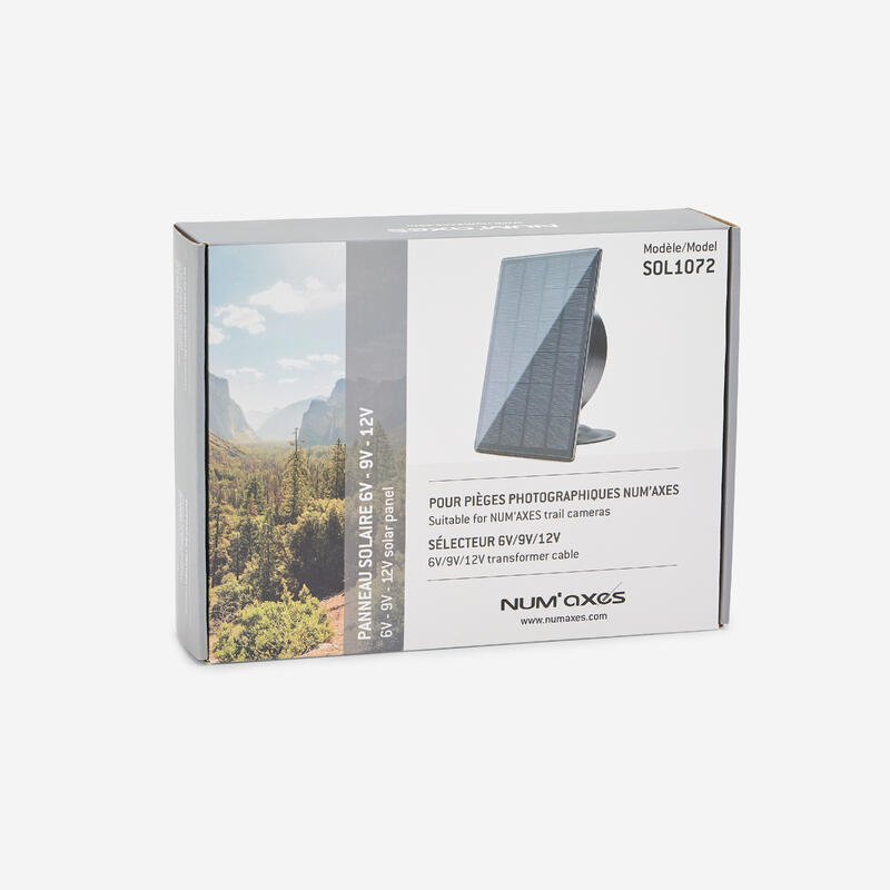 Panou solar 6V/9V/12V cu baterie integrată SOL1072