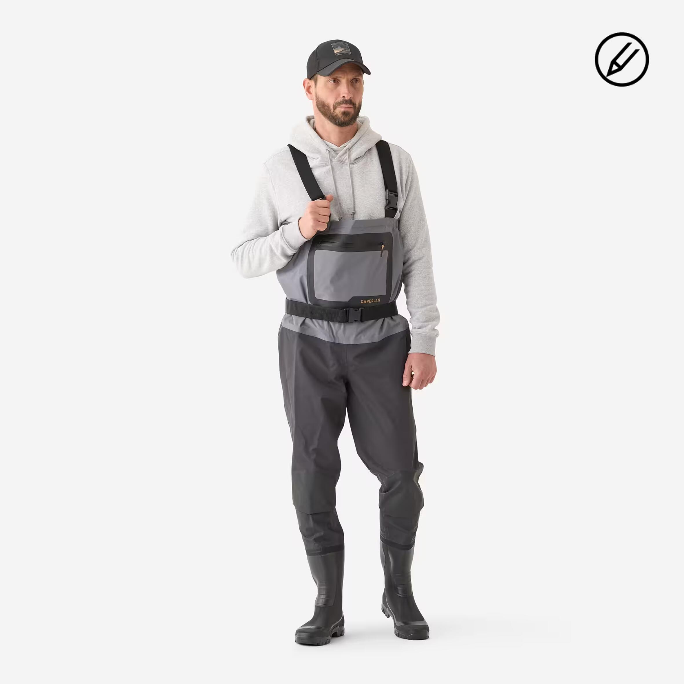 CAPERLAN Vadeadores Pesca 500 BR Transpirables Botas Personalizables