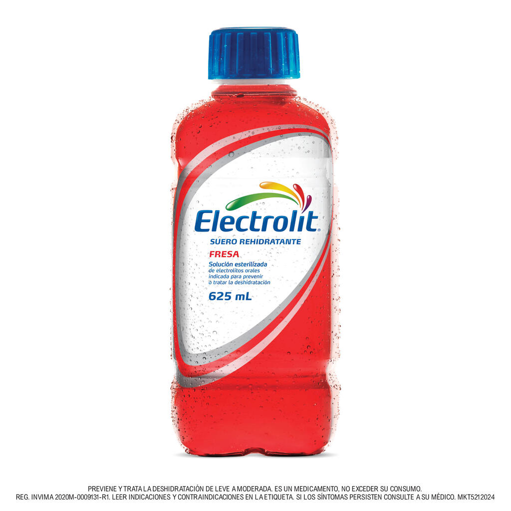 ELECTROLIT SABOR FRESA ENV C/625ML COL