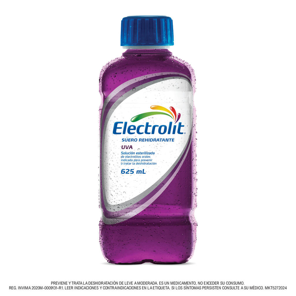 ELECTROLIT SABOR UVA ENV C/625ML COL