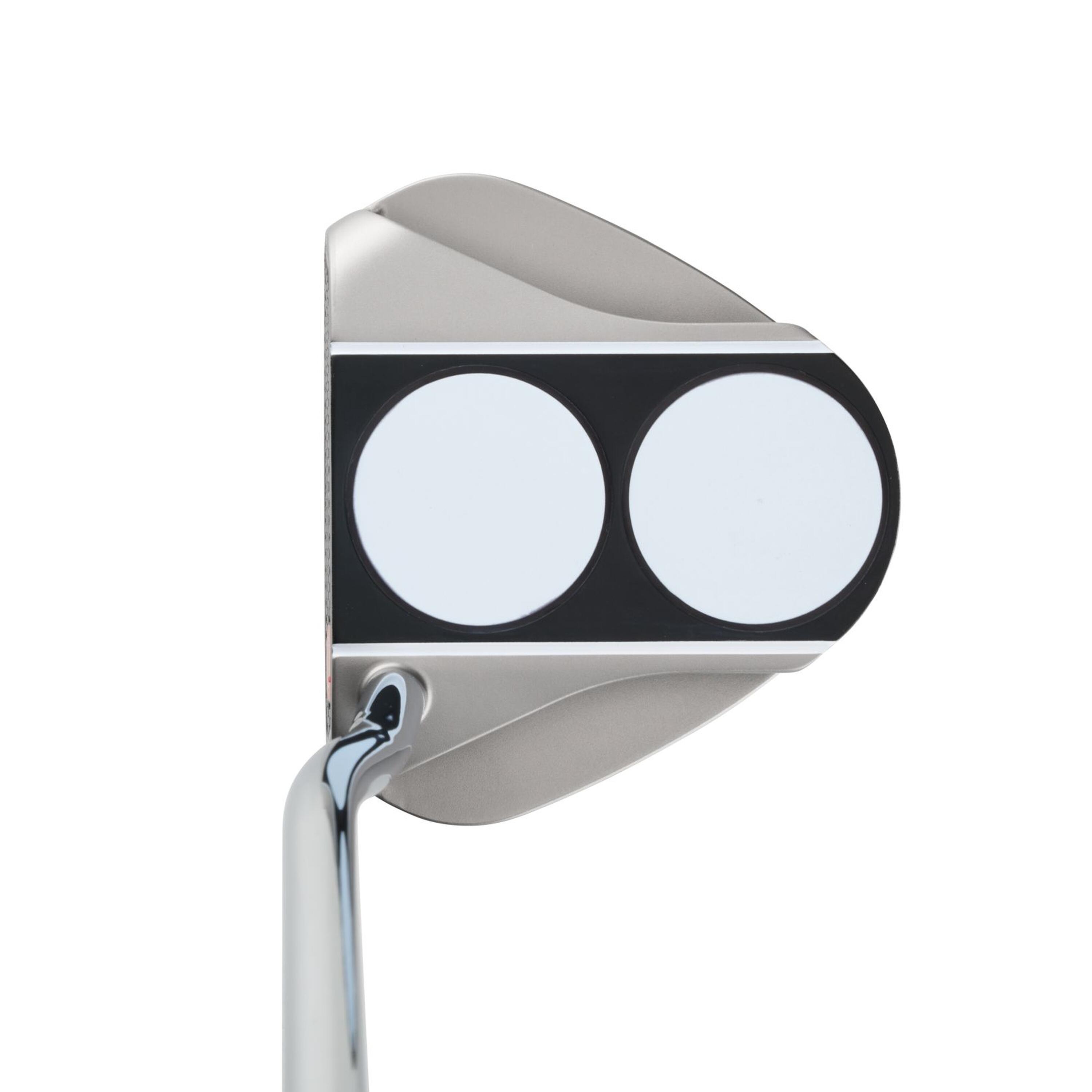 Putter golf droitier 34", Odyssey Microhinge 2 Ball 3/4